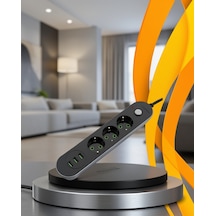 Üçlü Priz 3 Usb Girişli Hızlı Şarjli Uczzzcxe103-4 Belirtilmemiş