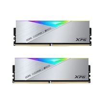 Xpg Lancer 48gb 2x24 Rgb 8400mhz Cl40 Cu-dımm Ddr5 Gümüş Dual Kit Ram