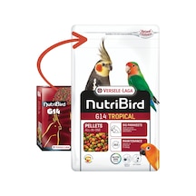 Versele - 100 - Laga Nutrıbırd G14 Tropıcal Paraket Pelet - Shopılke - Yem 1kg