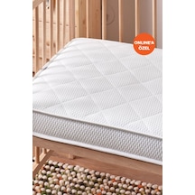 Yataş Mini Minipo Pocket Yaylı Sıvı Geçirmez Alezli Bebek Yatağı, 70x180 CM