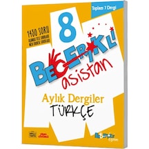 Becerikli Asistan 8. Sınıf Türkçe Aylık Dergiler Seti