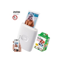 Fujifilm Instax Mini Link 2 Akıllı Telefon Yazıcısı Beyaz + 20'li Film