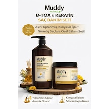 Muddy B-Tox & Keratin Şampuan ve Maske Bakım Seti