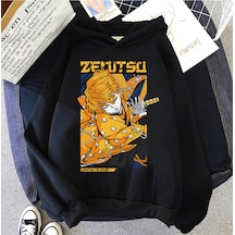 Anime Zenitsu Kapşonlu Sweatshirt