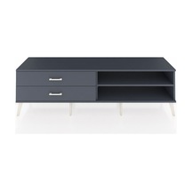 Hyperion Tv Ünitesi Tek Raflı 2 Çekmeceli 176x44x51 Antrasit-antrasit/antrasit Antrasıt/antrasıt