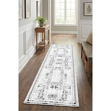 Yıkanabilir Yolluk 124 Gri