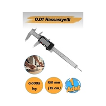 Gfb1051 Dijital Kumpas Büyük Ekran 150 X 0,01 Mm Kumpas 150 Mm