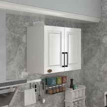 Kenzlife Hazır Mutfak Dolabı Kıvırcık60 Byz Mod1 60 080 32 Mebran Kapak Suntalam Gövde Beyaz