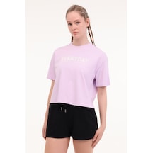 Lumberjack Wl Freya 11sy790 5fx Lila Kadın Kısa Kol T-shirt 000000000102006717 Mor