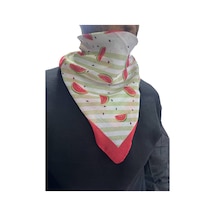 Aldaıyr 2 Adet Filistin Temalı Fular 50x50 Unisex Günlük Kullanıma Uygun Puşi Şal Kefiye Filistin Bayrak Renkli 7