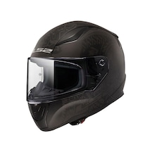 Ls2 Rapid 2 Takaroa Kapalı Mat Siyah  Motosiklet Kaskı.