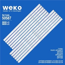 Wkset-5587 36638x6 36639x6 Lb-pf3030-gjfhd500611 12 Adet Led Çok Renkli