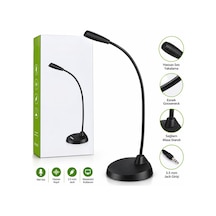 Multimedia Masaüstü Mikrofonu 3.5mm Jack Esnek Boyunlu Cm203