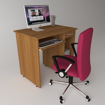 Modüler Dünyası - Bilgisayar Masası Çekmeceli N11.1494 Teak