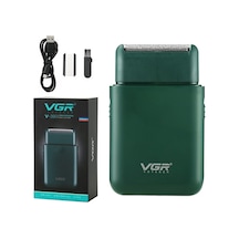 V-390 Profesyonel Sakal Tıraş Makinesi Şarjlı Mini Shaver - Sinekkaydı Sıfırlama