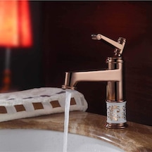 Banyo Lavabo Bataryası Rose Seramik