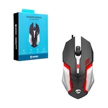 Everest Sm-g72 Usb Siyah-gümüş Işıklandırmalı Oyuncu Mouse Sm-g72