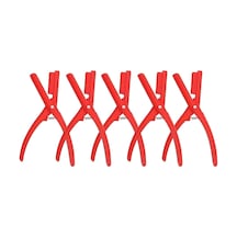 Suntek Magideal 5 Adet Istakoz Sheller Taşınabilir Karides Kırmızı