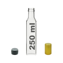 Afracam Maraska Şeffaf 250 ML Cam Şişe Kapak Kapüşon