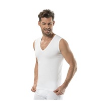 Jiber 117 Erkek Atlet Kolsuz V Yaka 3'Lü Paket