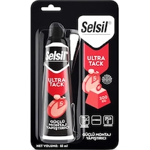 Selsil Montaj Yapıştırıcı Beyaz Ultra Tack 60ml Go-53-vice 03480