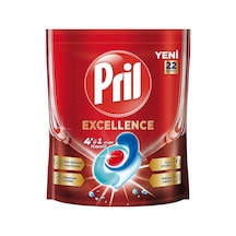 Pril Excellence Bulaşık Kapsülü 22'li 398,2 G 5 Adet