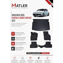 Volkswagen Golf 8 2025 Model 4d Ekstra Havuzlu Paspas Ve Bagaj Havuzu Set