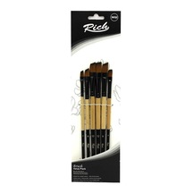 Rich Fırça Yeni Seri 04 Yan Kesik 6 Lı Set 11219