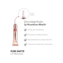 Pure Matte Lip Mousse 30 Spiced Nude Kadifemsi Mat Likit Ruj -nude Çok Renkli