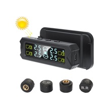 Sones Araba Yüksek Hassasiyetli Solar Şarj Lastik Basıncı İzleme Sistemi Tpms, Harici Bip Sensörü
