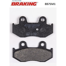 Yarı Metalik Arka Fren Balatası / Suzukı / An 400 Burgman / 400cc / Arka / 2001-2002-2003-2004-2005-2006-2007-2008-2009-2010-2011-2012-2013-2014-2015-2016-2017-2018-2019-2020