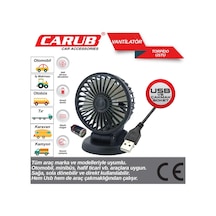 Carub Usb Çakmaklı Tekli Vantilatör -