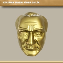 Atatürk Maskı Fiber Glass 28 Cm