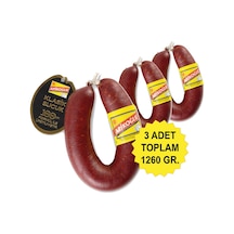 100 Yıllık Formül Dana Klasik Sucuk Üçlü Paket