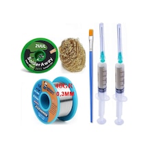 Mechanic /lehim Teli 40gr 0,3mm Flux Lehim Toplama 2uul-2015 Emme Teli 2,0mm Havya Lehimleme Teli Set11