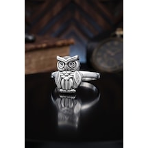 Baykuş Figürlü 925 Ayar Gümüş Unisex 902800