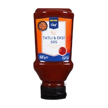 Metro Chef Tatlı Ekşi Sos 265 G - Ananaslı Dip Sos 4'li Avantaj Paketi - 4 Adet Tarı