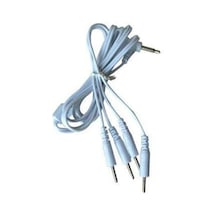 4 Uçlu Elektrot Pedi Kablosu,soketli Tens Cihazı Kablosu, Geçmeli Tens Kablosu