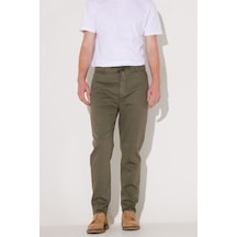 Lee Erkek Slim Fit Normal Bel Haki Jogger Pantolon - Lm043002801