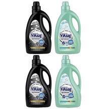 Viking Hassas Ciltler ve Siyahlar Sıvı Çamaşır Deterjanı 4 x 2700 ML