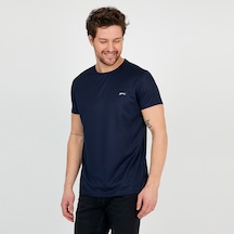 Slazenger Republıc Erkek Kısa Kol T-Shirt Lacivertvert St12Te025-400 001