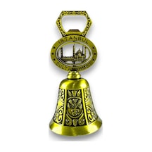 Sultanahmet Temalı Zilli Gazlı İçecek Açacağı Çelik Metal, Çan Şeklinde 11x5 CM 727615335
