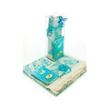 10 Adet Özel Set - Kadife Kaplı Yasin Kitabı - Cep Boy N11.4727