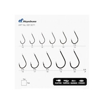 Hayabusa Hfks 130 Kısa Pa La Dövme Çupra İğnesi 15li Paket Black Nikel Standart - 5-0