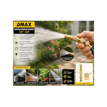 Dmax Tazyikli Hortum Aparatı 1/2 3/4 Ayarlanabilir Güçlü Basınçlı Su Başlığı Diğer