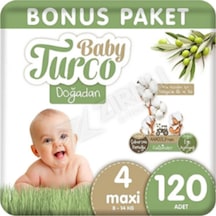 5 Adet Baby Turco Doğadan Bonus Maxi 120'li