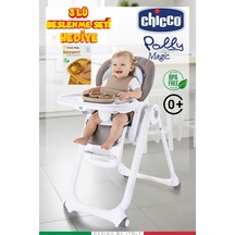 Polly Magic Mama Sandalyesi & Ana Kucağı Beslenme Seti Hediyeli