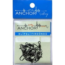 Anchor Klipsli Fırdöndü No: 1/0 8 Li Paket