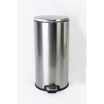 Ayrex Prima Nova, Primanova Paslanmaz Cigo Pedallı Çöp Kovası 20 Lt M-e50-30-06 Gri, Int-ansan2374 Genel