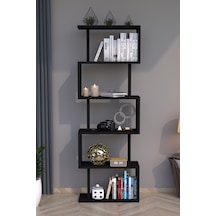 Zero Dekoratif Kitaplık Siyah